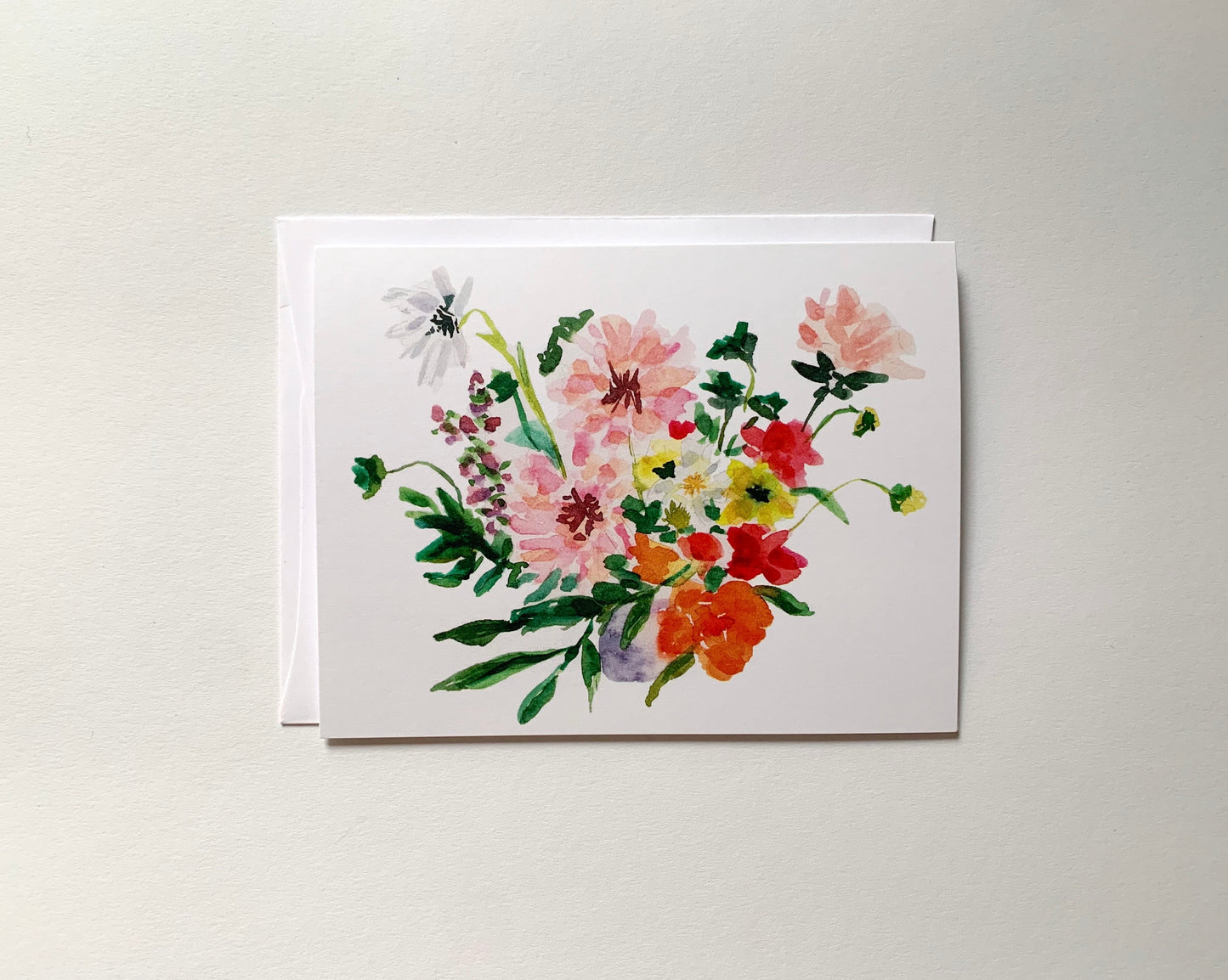 Wildflower Bouquet Greeting Card