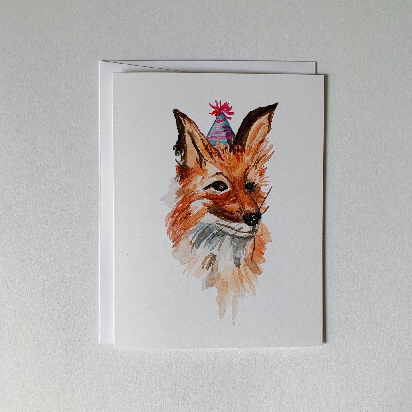 Fox Party Animal Greeting Card