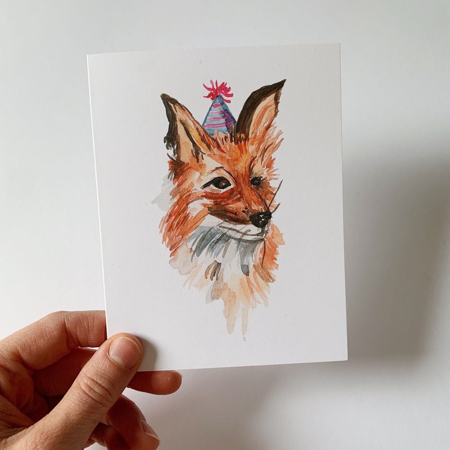Fox Party Animal Greeting Card