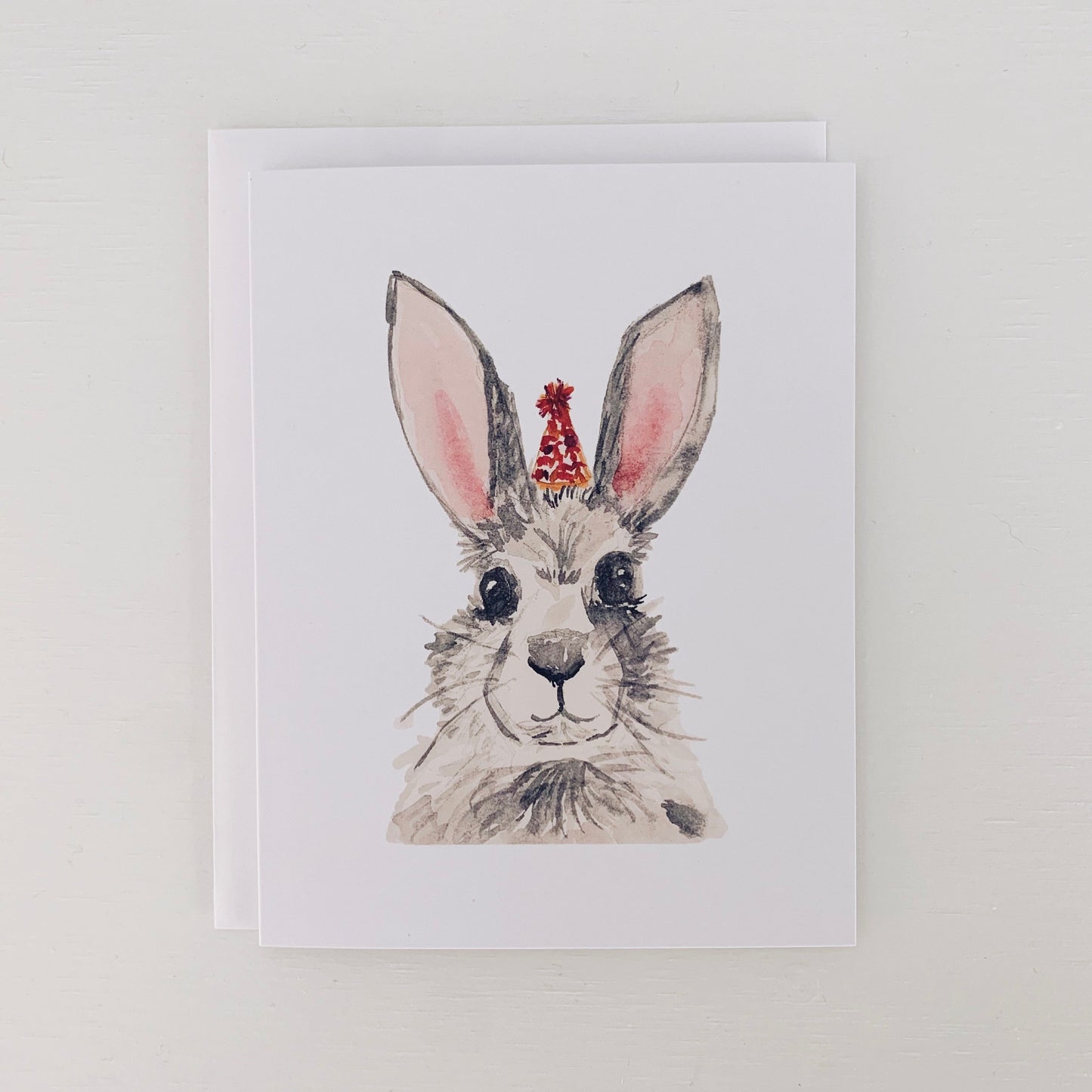 Bunny Rabbit Party Animal Greeting Card