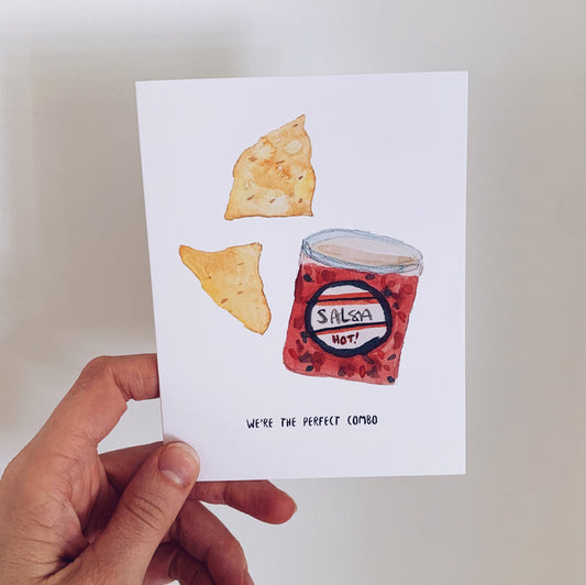 Chips n Salsa Perfect Combo Greeting Card