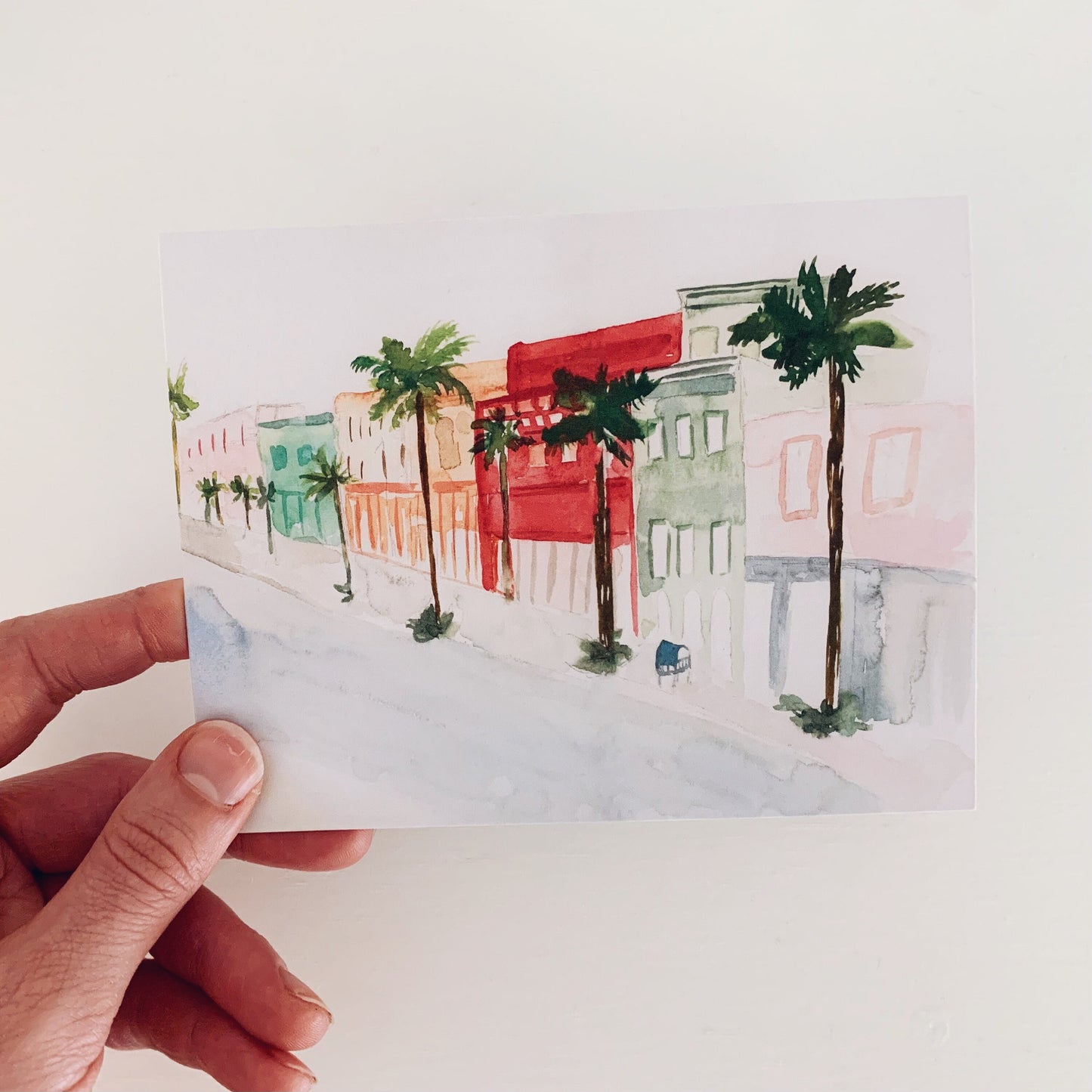 Downtown Charleston Greeting Card